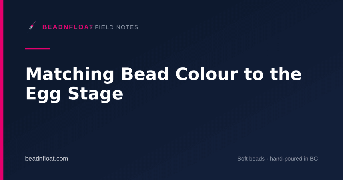 Matching Bead Colour to the Egg Stage