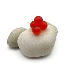 50/50 Cherry Red Soft Beads — photo 1