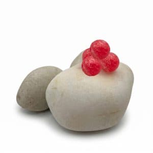 Flamingo Mottled Soft Beads — photo 1