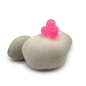 Fluorescent Pink Soft Beads — photo 1