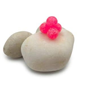 Hot Pink Mottled Soft Beads — photo 1