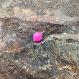 Hot Pink Mottled Soft Beads — photo 4