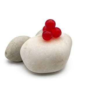 Maroon Red Soft Beads — photo 1