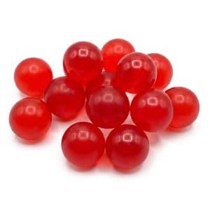 Maroon Red Soft Beads — photo 2