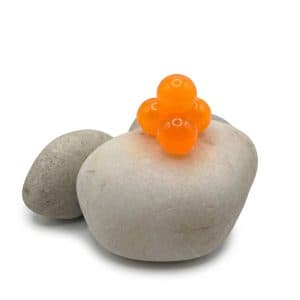 Orange Pearl Soft Beads — photo 1