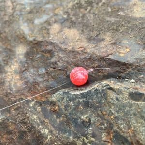 Watermelon Mottled Soft Beads — photo 4