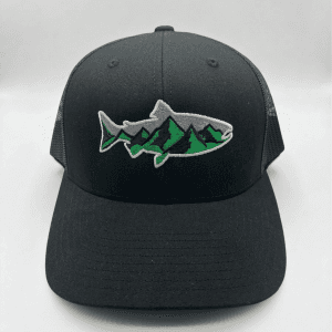 Coho Mountains Trucker Hat (Black)