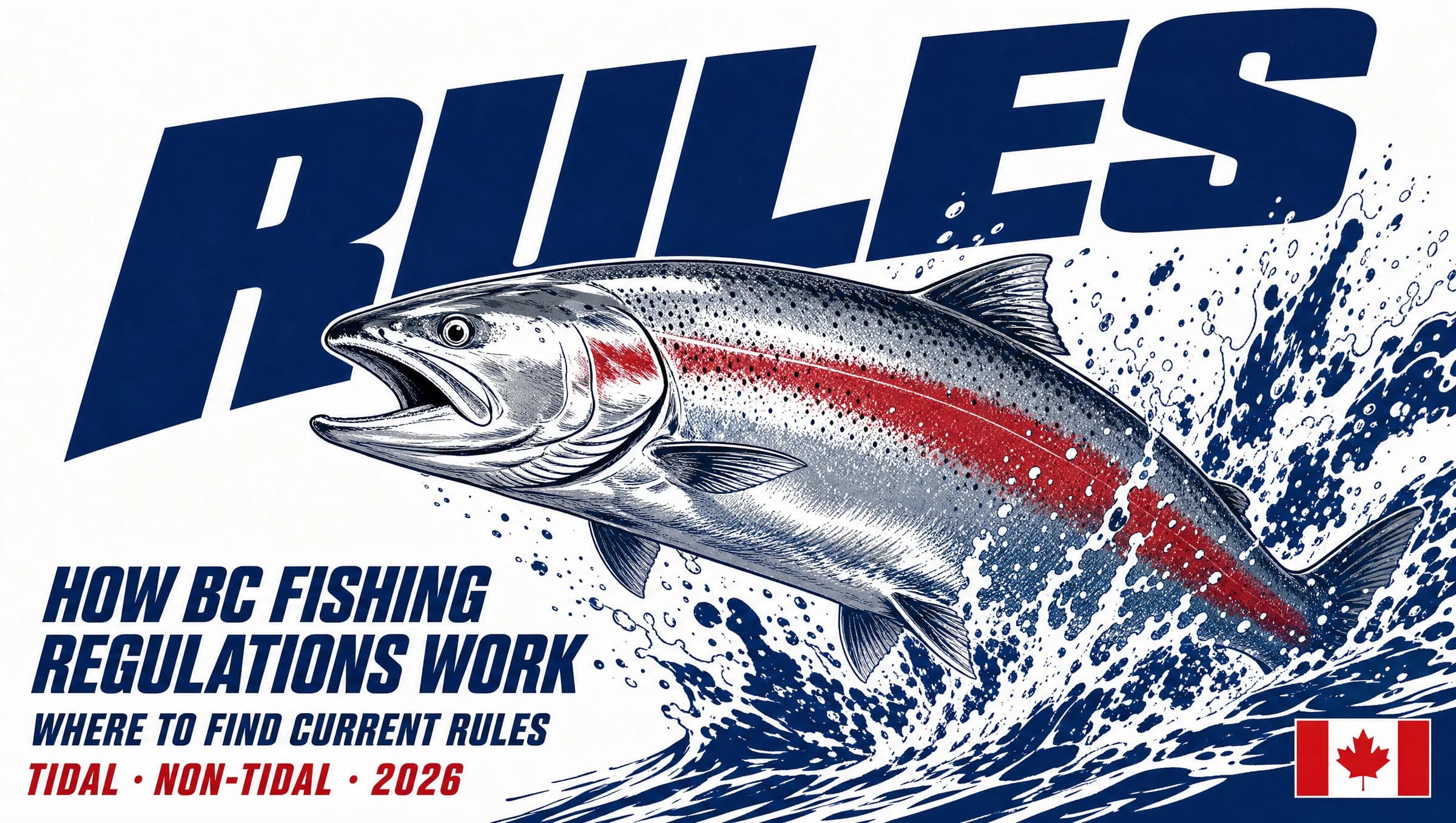 How BC fishing regulations work: where to find current rules