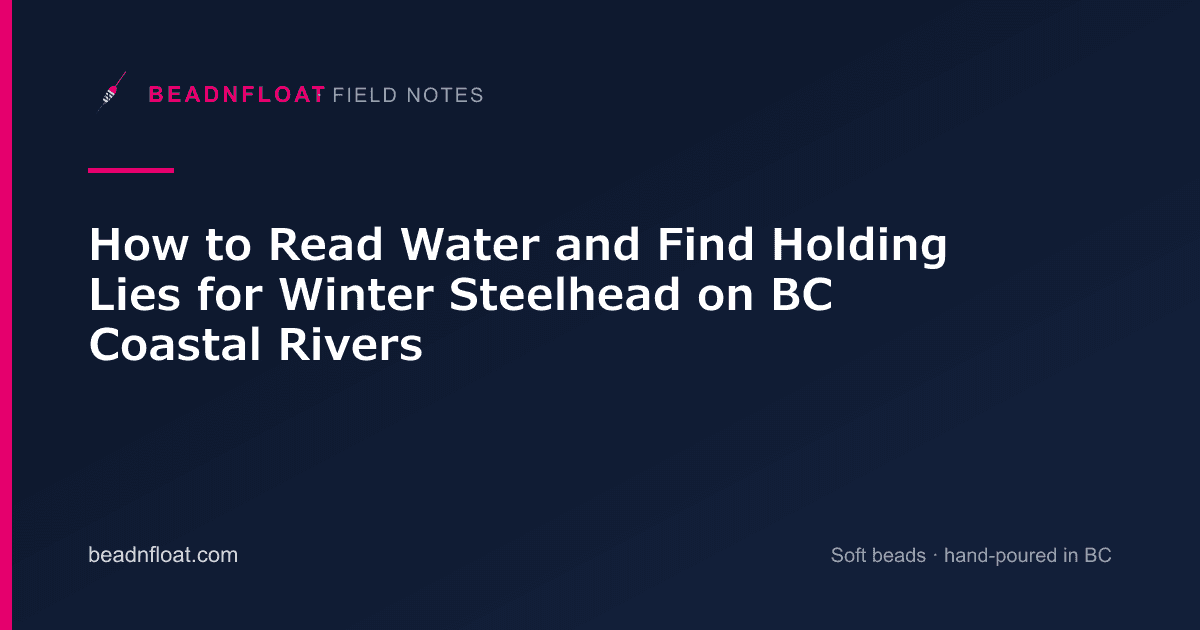 How to Read Water and Find Holding Lies for Winter Steelhead on BC Coastal Rivers