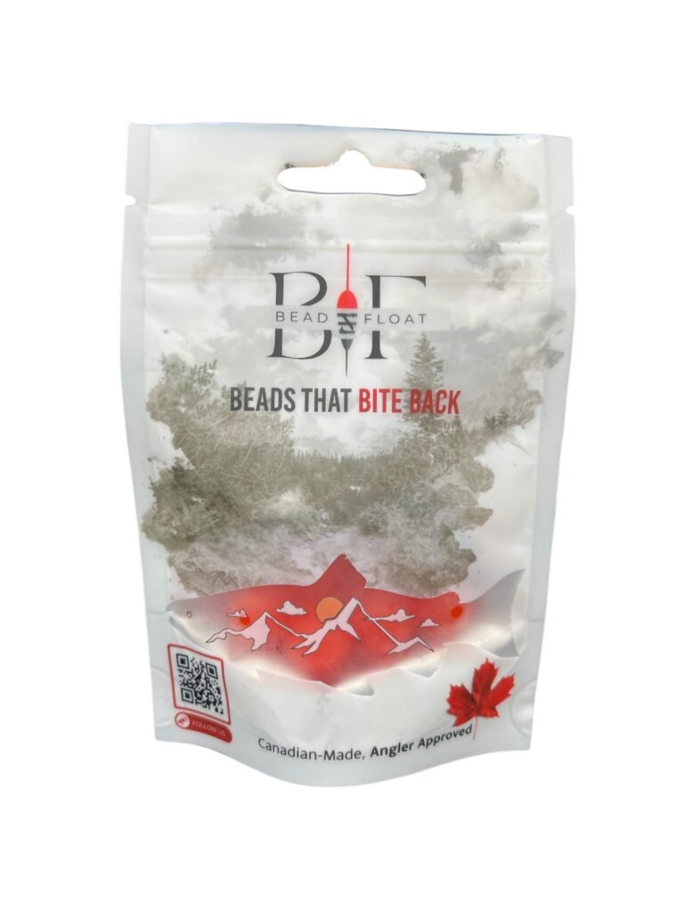 fishing tackle tips Blood Orange bead packaging picture